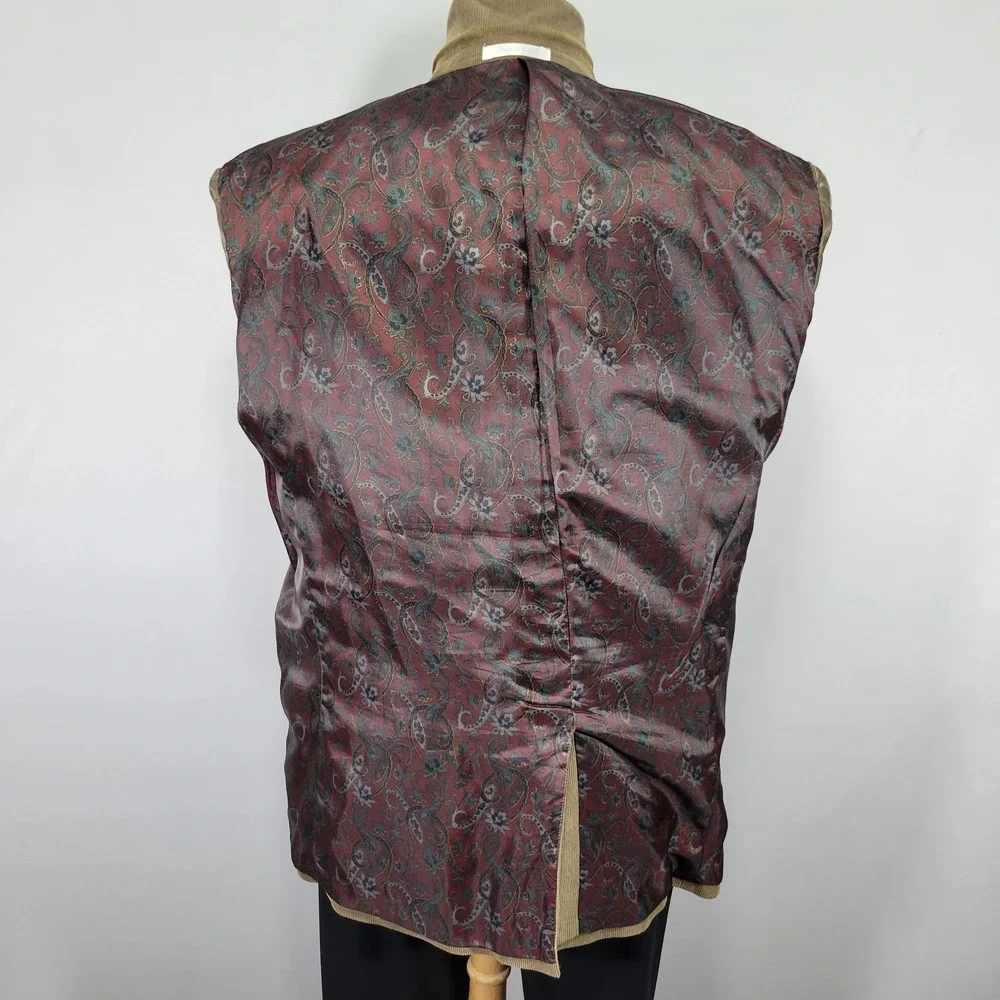 Lauren Ralph Lauren Men's Sport‎ Coat Blazer Two Button Tan Cotton Corduroy 48L
